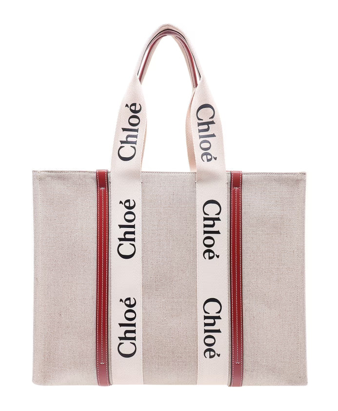 Beige Leather Bag Made in Italy