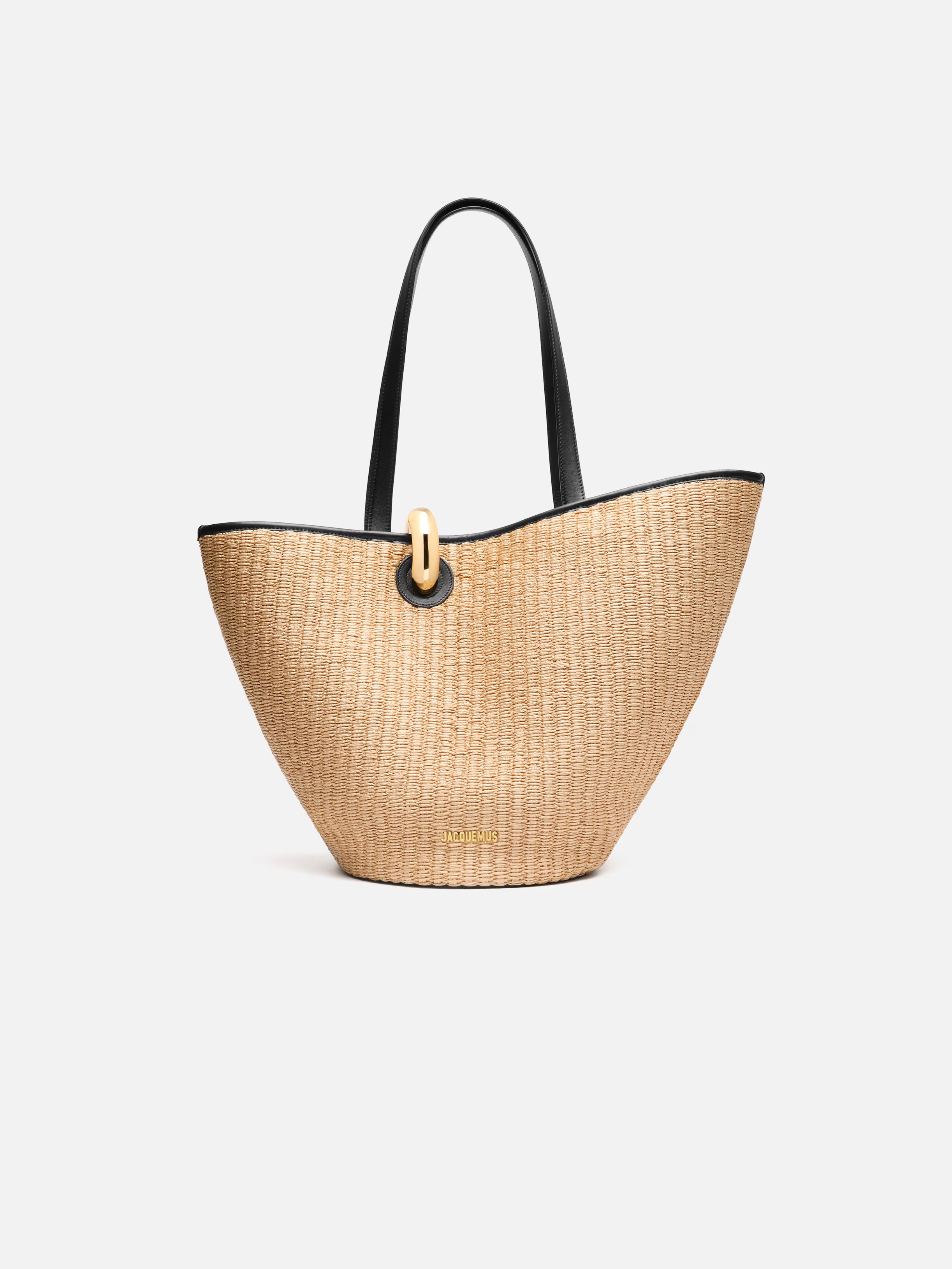 The Bambola Asymmetric bucket bag.