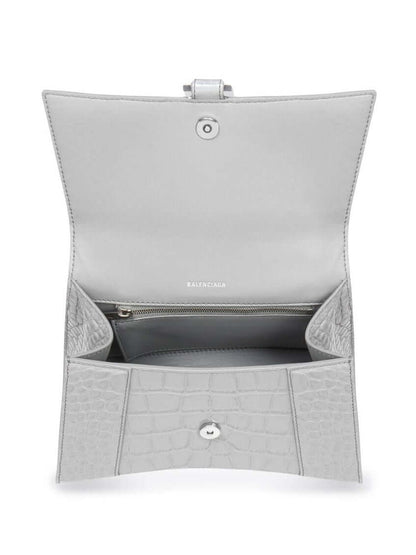 Balenciaga Grey Hourglass Small Satchel Bag - Size: One Size Bags | Shop From The Mirage