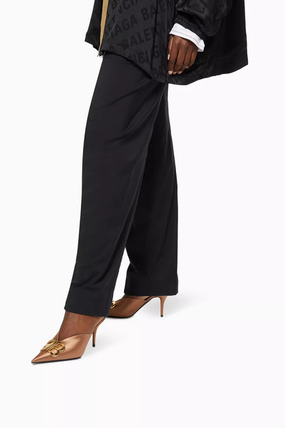 Balenciaga BB 80 Knife Sandals in Satin