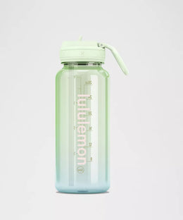 Back to Life Clear Bottle 32oz Straw Lid