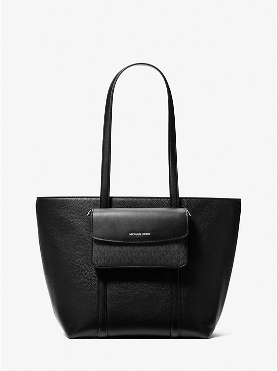 Jet Set Large 2-in-1 Pebbled Leather Tote Bag
