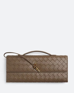 BOTTEGA VENETA Andiamo Top Handle Long Clutch