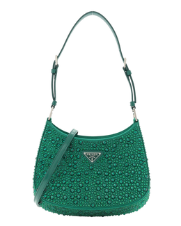 Satin Crystal Cleo Adjustable Strap Shoulder Bag Mango
