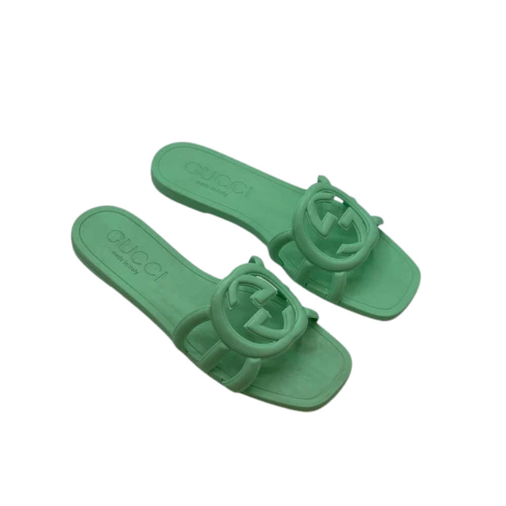 GG slippers Mint Green