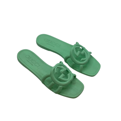 GG slippers Mint Green