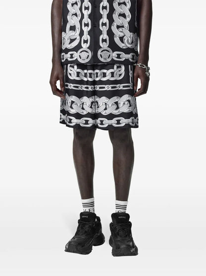 Versace silk shorts