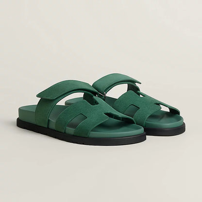 Chypre sandal in Vert