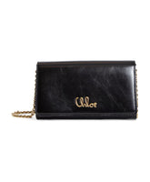 Iconic Black Leather Shoulder Bag