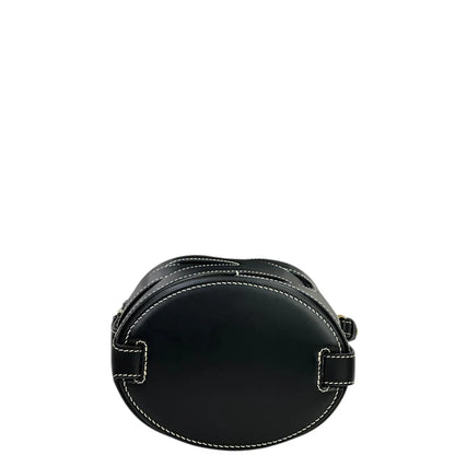 Polène Nodde Seau Edition Black Calf Leather