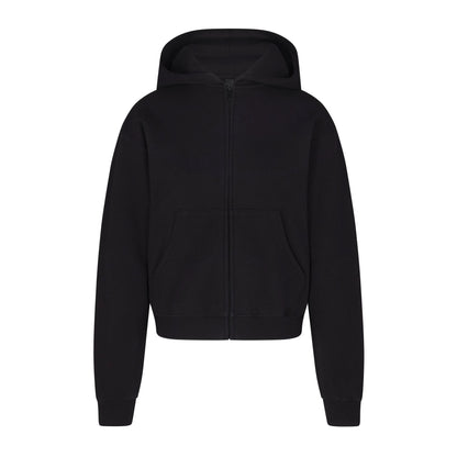Cotton Fleece Classic Zip Up Hoodie