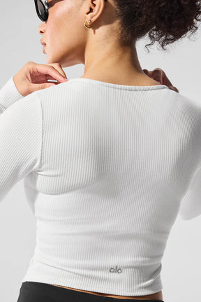 Ribbed Stardust Long Sleeve