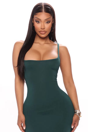 Janelle Midi Dress - Green
