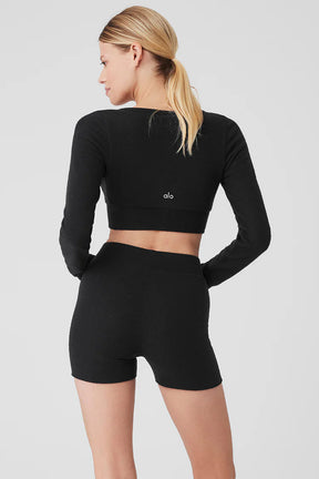 Alolux Cropped Me Time Cardigan