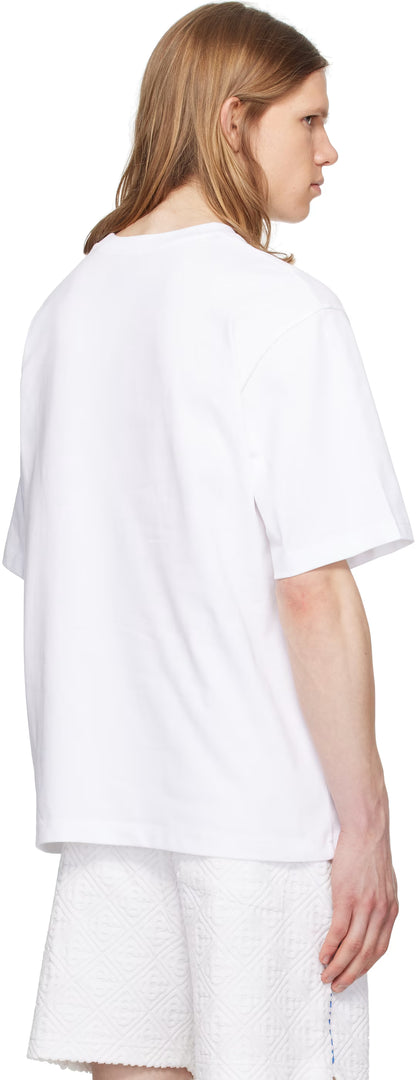 White Montagne Sportif T-shirt