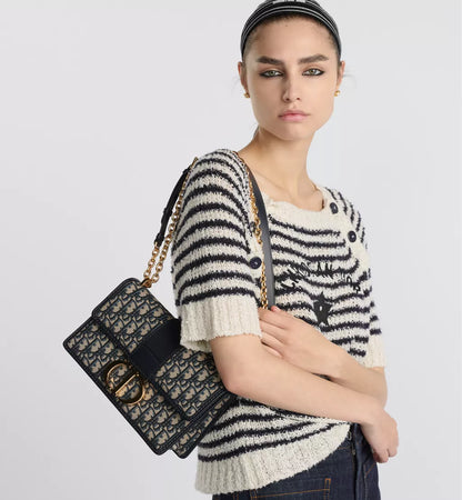 Blue Dior Oblique Jacquard