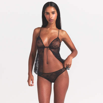Ultra Fine Lace Peek-a-boo Bikini