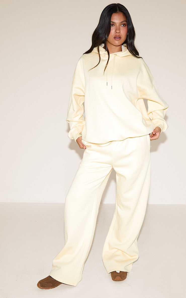 Butter Cream Thin Waistband Joggers