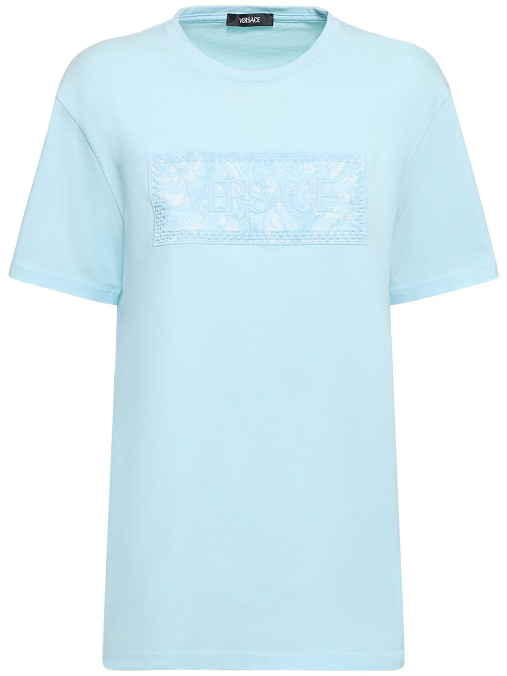 Versace Versace Barocco logo cotton jersey t-shirt - Size: XS T-Shirts | Shop From The Mirage