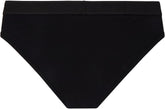 Versace Underwear Black 90s Vintage Logo Briefs