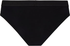 Versace Underwear Black 90s Vintage Logo Briefs
