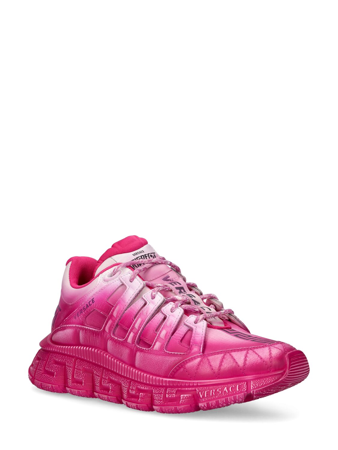 Versace Versace Tri Greca logo print sneakers - Size: UK 3 Sneakers | Shop From The Mirage