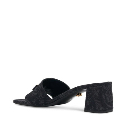 Versace Versace 55mm Jacquard mules - Size: UK 5 Heels | Shop From The Mirage