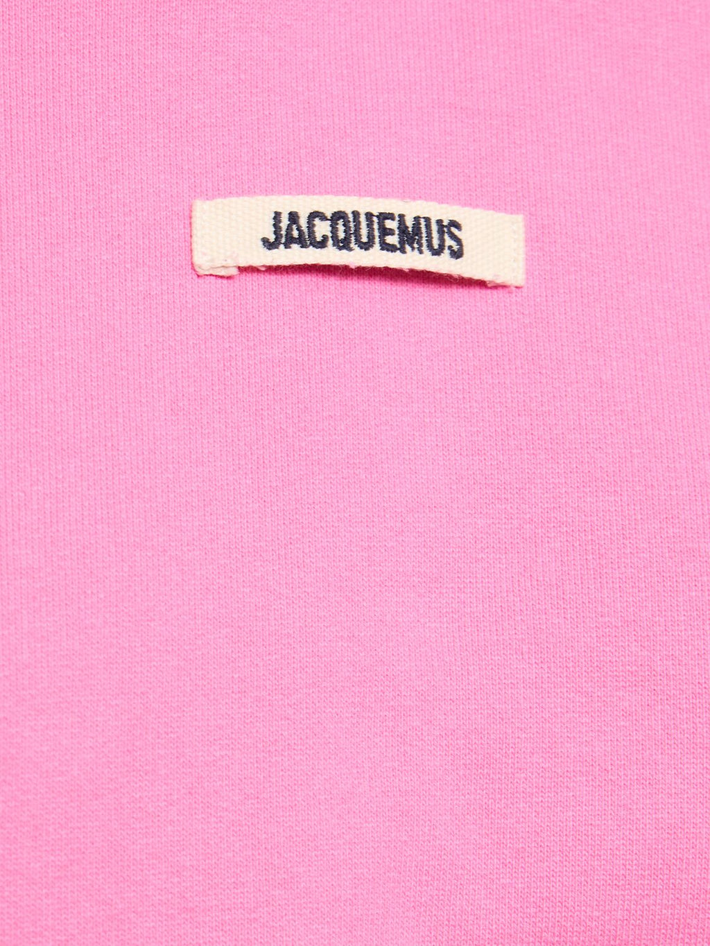 Jacquemus Jacquemus Le Hoodie Gros Grain cotton crop hoodie - Size: S Hoodies | Shop From The Mirage