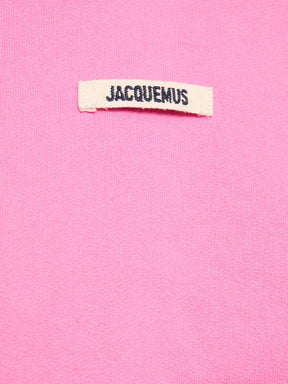 Jacquemus Le Hoodie Gros Grain cotton crop hoodie