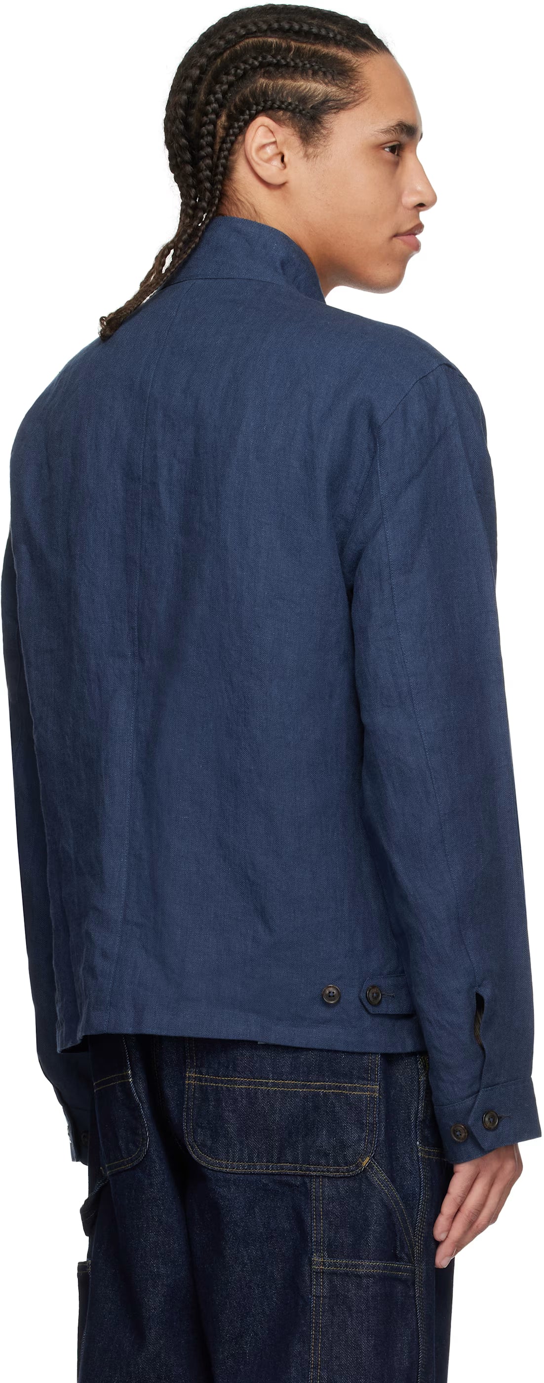 Polo Ralph Lauren Navy 'The Bedford' Reversible Jacket