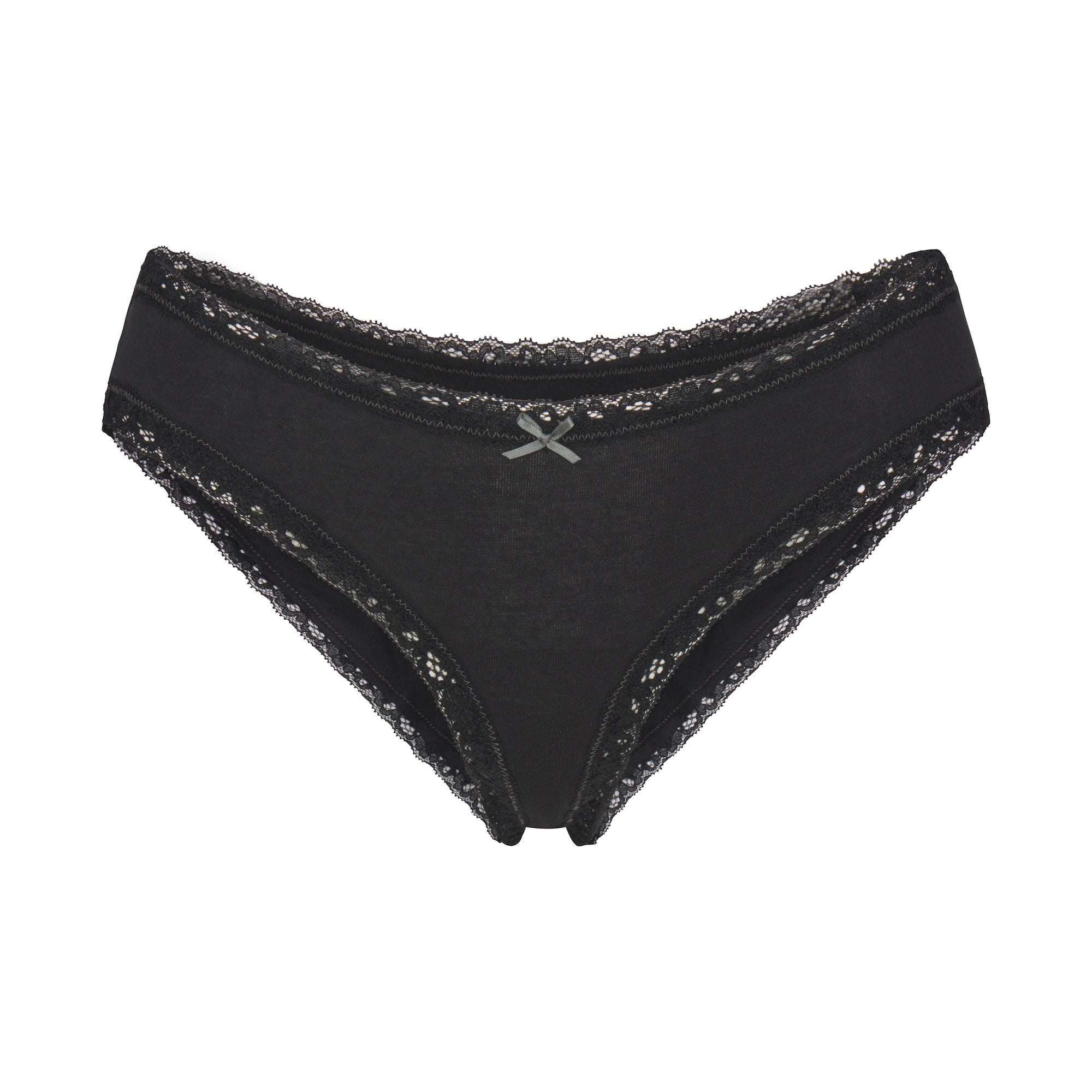 Lightweight Cotton Lace Brief