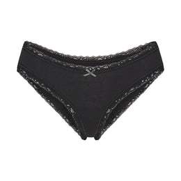 Lightweight Cotton Lace Brief