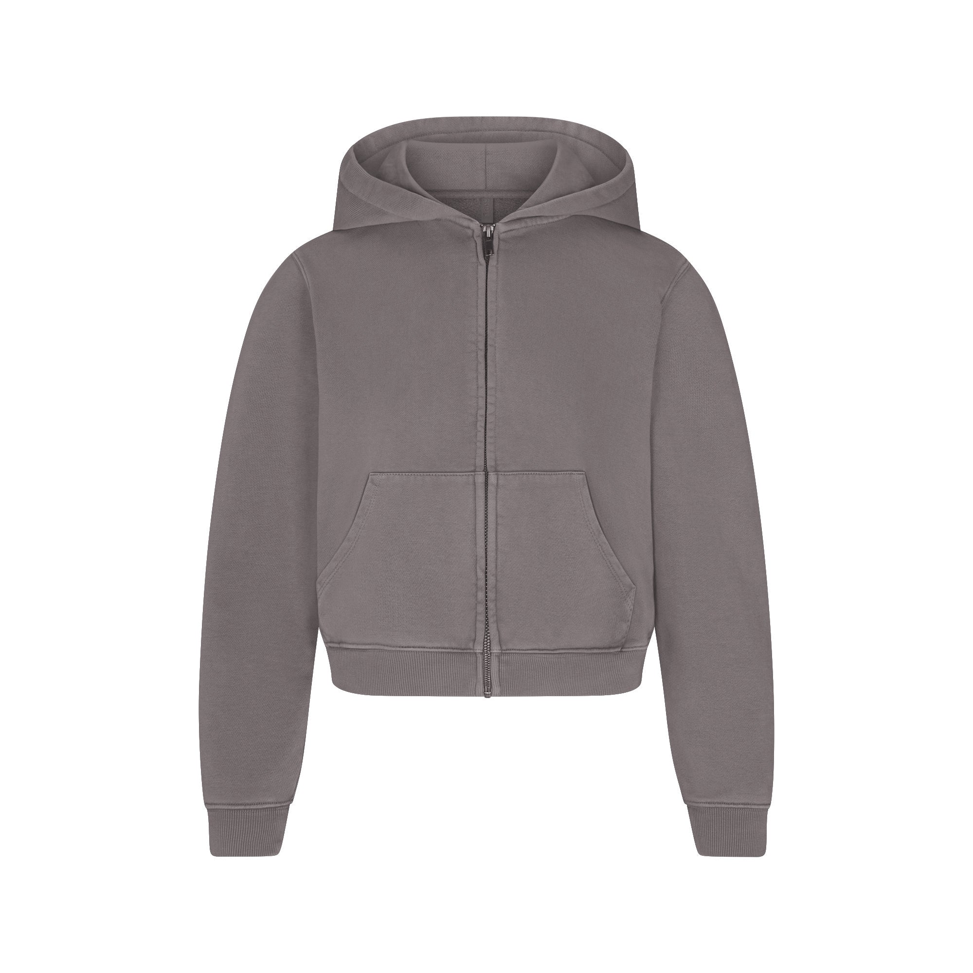 Boyfriend Fleece Zip Up Hoodie