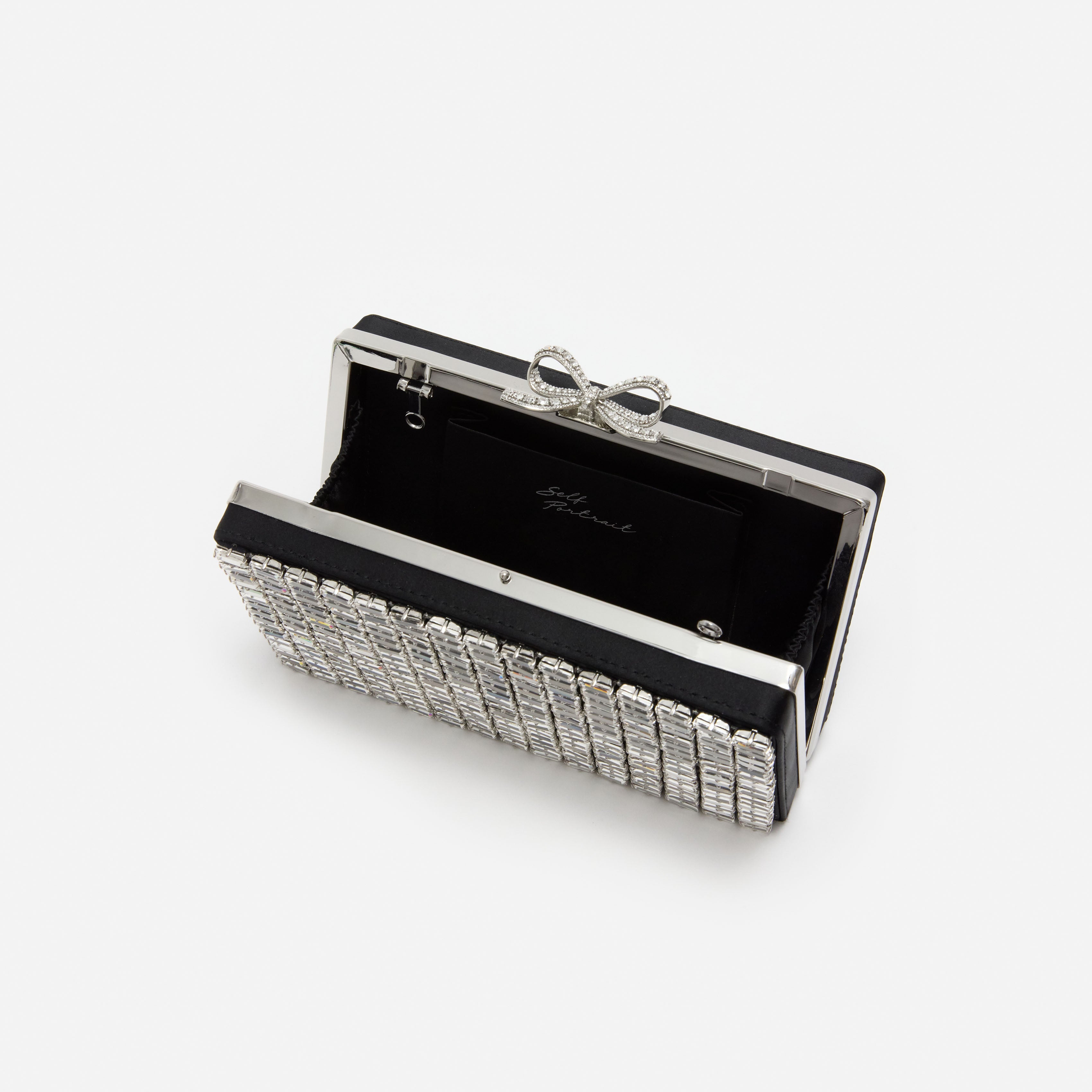 Silver Chainmail Clutch Bag