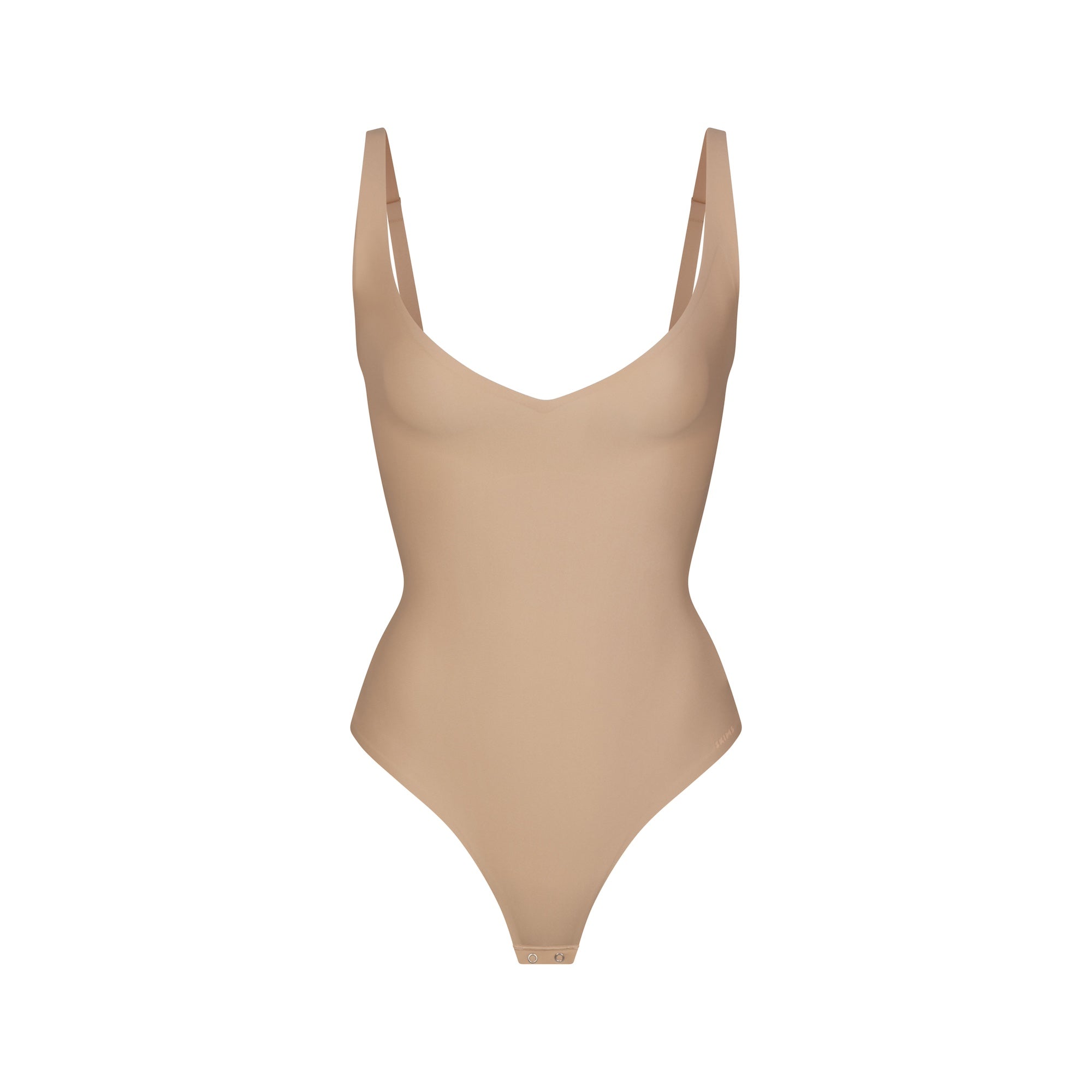 Skims Body Core Sculpt Plunge Thong Bodysuit