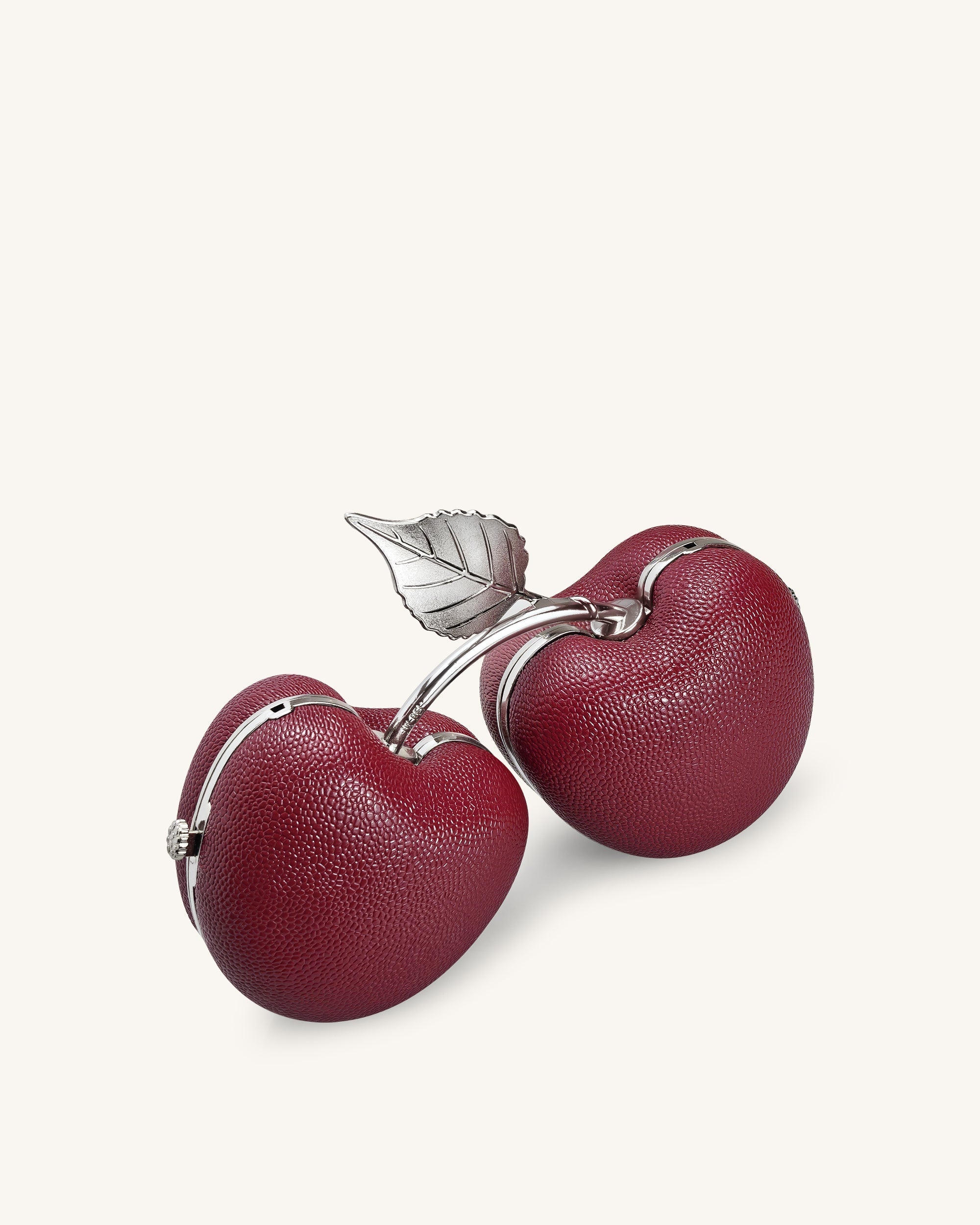 Aureline Cherry Shaped Clutch - Red