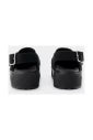 Alexander McQueen Mount Slick Sandals - Black/Silver Leather