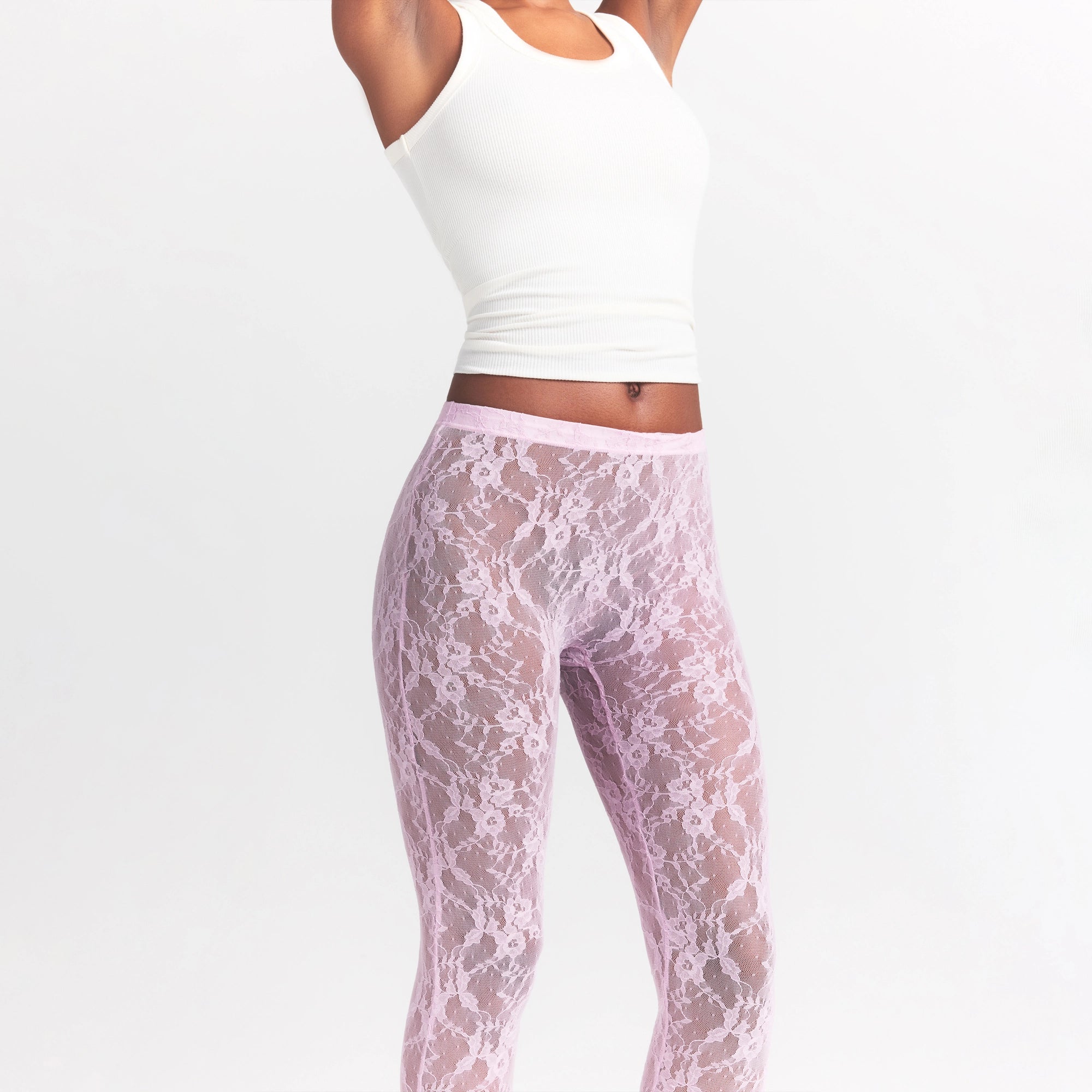 Stretch Lace Stirrup Legging