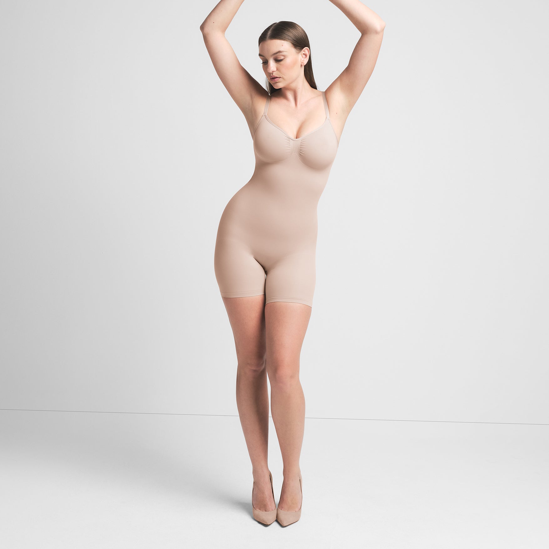 Seamless Sculpt Mid Thigh Bodysuit