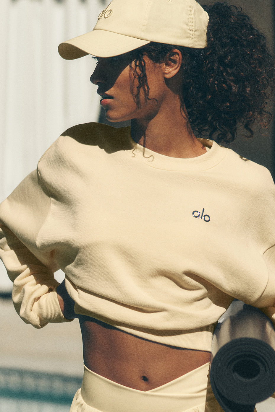 Cropped Accolade Crewneck
