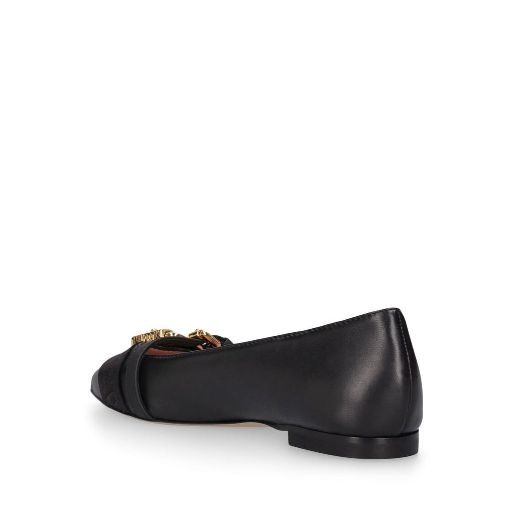 Moschino Moschino 10mm Leather ballerina flats - Size: UK 2 Flats | Shop From The Mirage