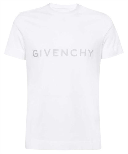 Givenchy Reflective Slim Fit T-Shirt in White