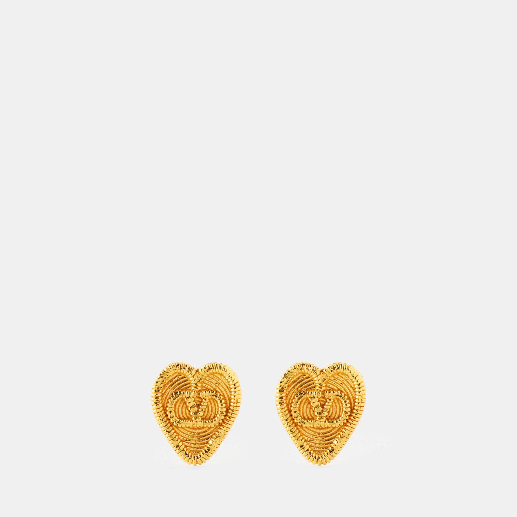 VG Heart Studs Ld52