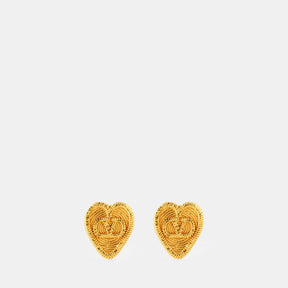 VG Heart Studs Ld52
