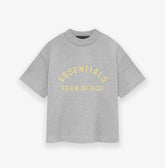 Essentials Tee SS24 - Light Heather Grey