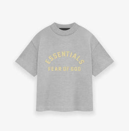 Essentials Tee SS24 - Light Heather Grey