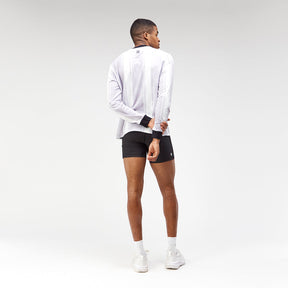 Jacquard "BR" Long Sleeve - Unisex, Lilac Tint