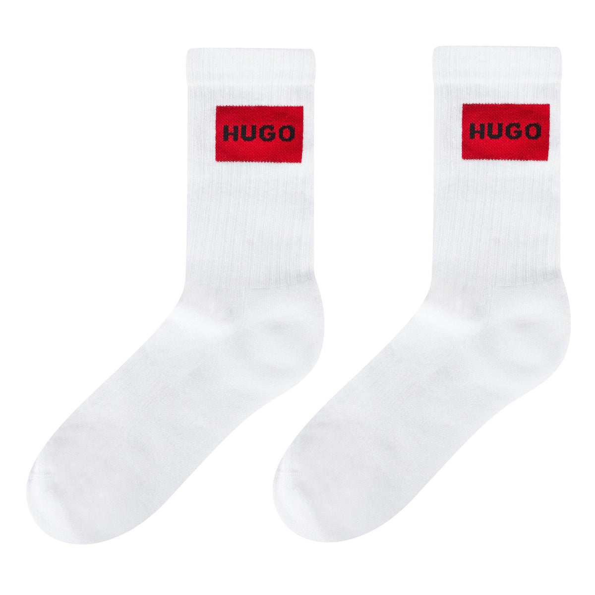 2 Pack Label Crew Socks