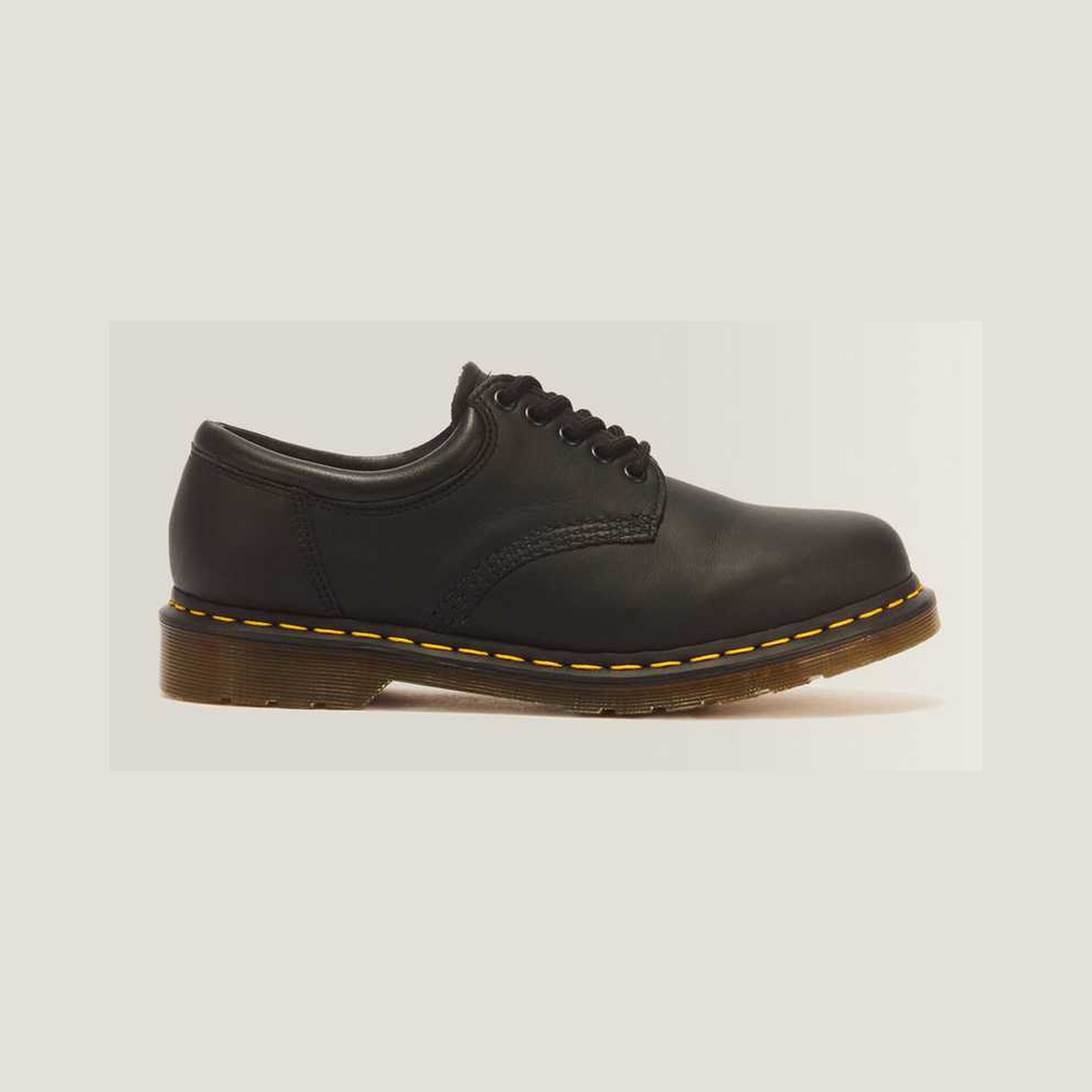 8053 Nappa Leather Casual Shoes — Black