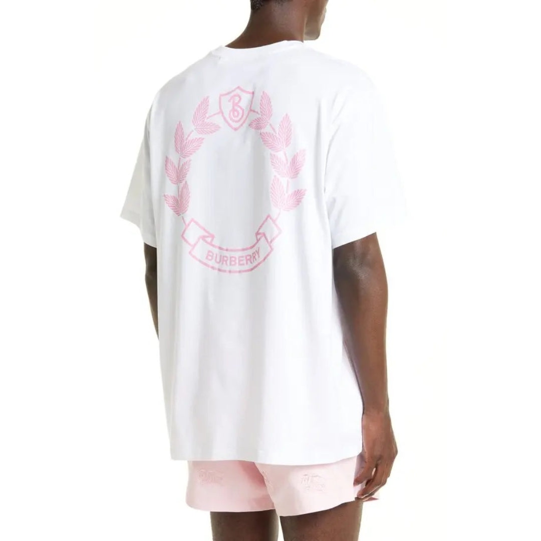 Burberry Branded Back Logo White T-Shirt